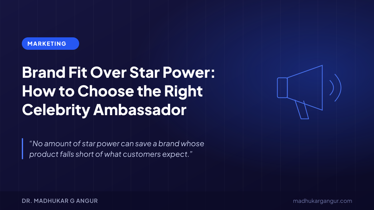 Marketing team reviewing celebrity ambassador profiles on a board beside brand values and target audience notes